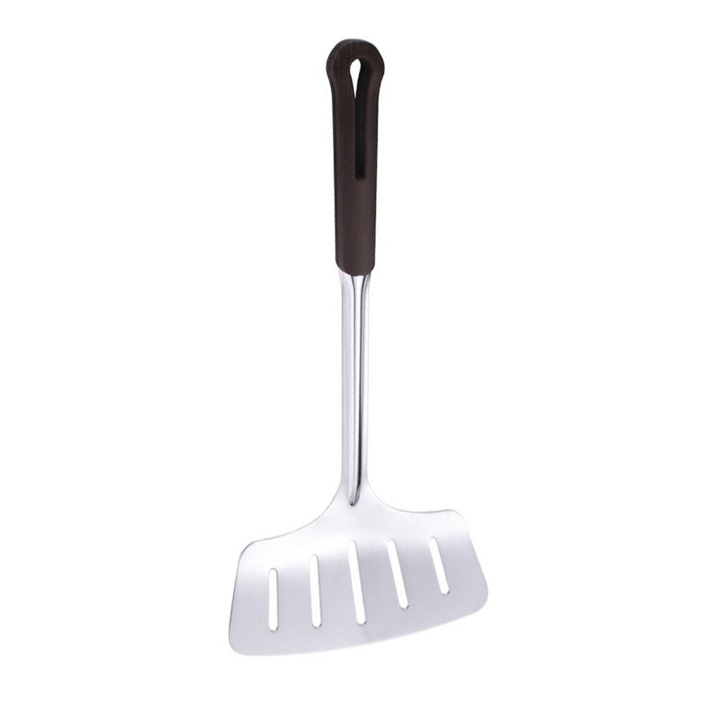 Spatula Cooking Utensils Stainless Steel Household Full Set of Colander Kitchen Utensils Kitchen Spoon Cooking Shovel Soup Spoon: E