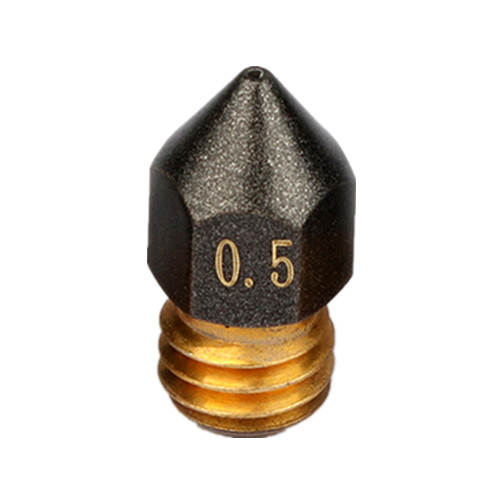 Buse revêtue de PTFE MK8, filetage M6 0.2/0.3/0.4/0.5/0.6/0.8/1.0mm pour buses d'imprimante 3D CR10 CR10S Ender-3, Filament 1.75mm
