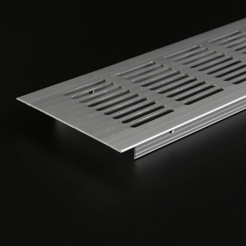 Aluminiumlegering luftventil perforerad plåt webbplåt ventilationsgaller  y98e
