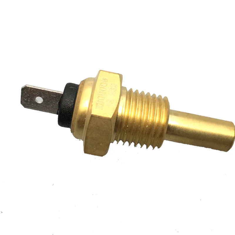 Wasserdichter Marine 52 mm Wassertemperaturanzeige Temperaturmesser 40–120 ℃ mit roter Hintergrundbeleuchtung für Auto, Stiefel, LKW, Universal-, 12 V, 24 V: Schwarz