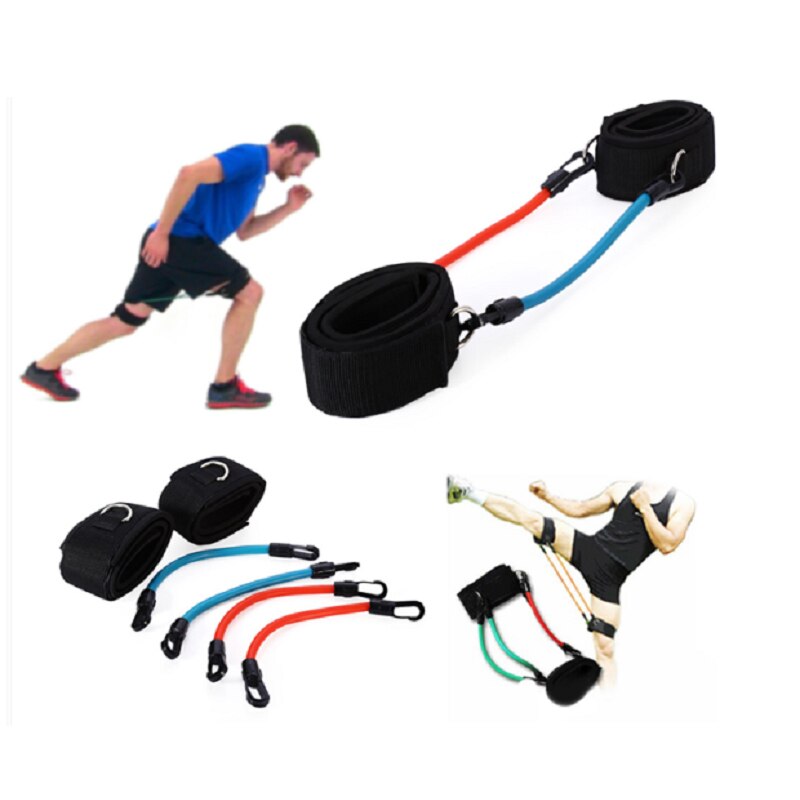 Kinetische Speed Agility Training Been Running Resistance Tubes Oefening Voor Atleten Voetbal Basketbal Spelers Workout
