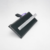 HUISHI Krawatte Stift Schließe Bar Krawatte Clips Für Männer Silber Farbe Männlichen Metall Kupfer Geschäft Krawatte Clip Herren Krawatte Clips: CL265