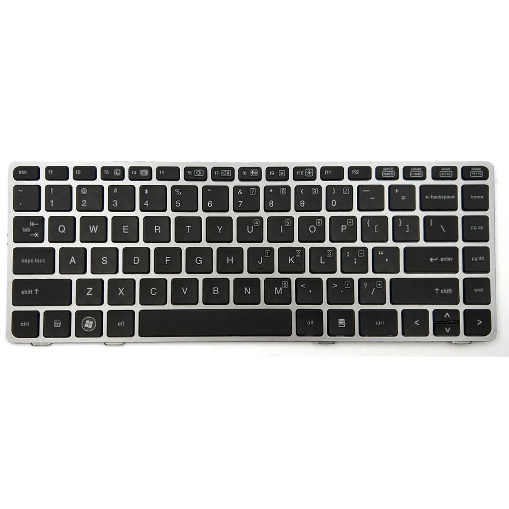 For HP EliteBook 8460 8460P 8460W 8470 8470P 8470W Series Laptop Keyboard Without Pointstick