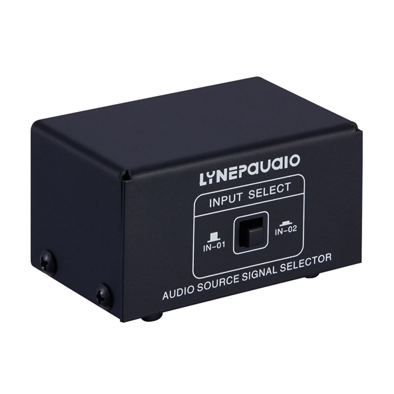 LYNEPAUAIO o commutateur 2 entrées 1 sortie ou 1 entrée 2 sorties commutateur haut-parleur stéréo Rca o Source sélection du Signal pas de perte