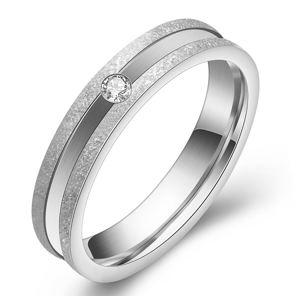 Mode Paar Sieraden Ring Anniversary Kerst Accessoires Rvs Wedding Party Ringen Voor Vrouwen Mannen