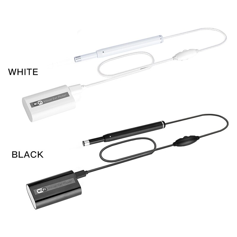 F170 WIFI Ear Cleaning Endoscope HD720P Visual Ear Picker 5.5mm Inspection Otoscope Camera Ear Tunnel Camera for Android PC IOS