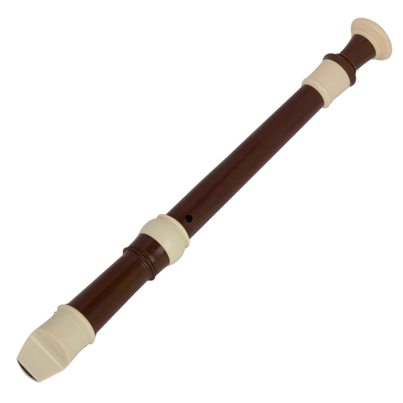 Irin abs recorder sopran klarinet langfløyte barokk recorder fingering musikkinstrument tilbehør nybegynner (kaffe)
