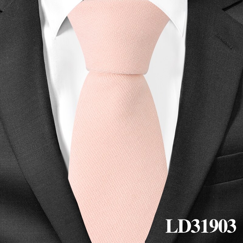 Männer Baumwolle Krawatten lässig Anzüge Dünne Krawatte Gravatas Solide Grün Mens Krawatten Für Geschäft 7 cm Breite Hochzeit Männer krawatten: LD31903