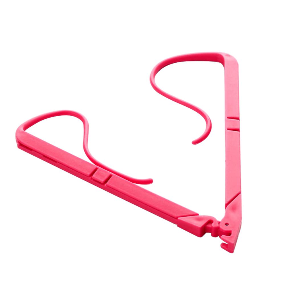 1 soporte tipo libro manos libres portátil soporte de libro soporte plegable sujeta páginas Clip abierto abrazadera fija: Pink