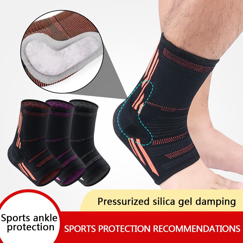 Sports Ankle Brace Compression Sleeve Relieves Achilles Tendonitis Joint Pain Plantar Fasciitis Sock