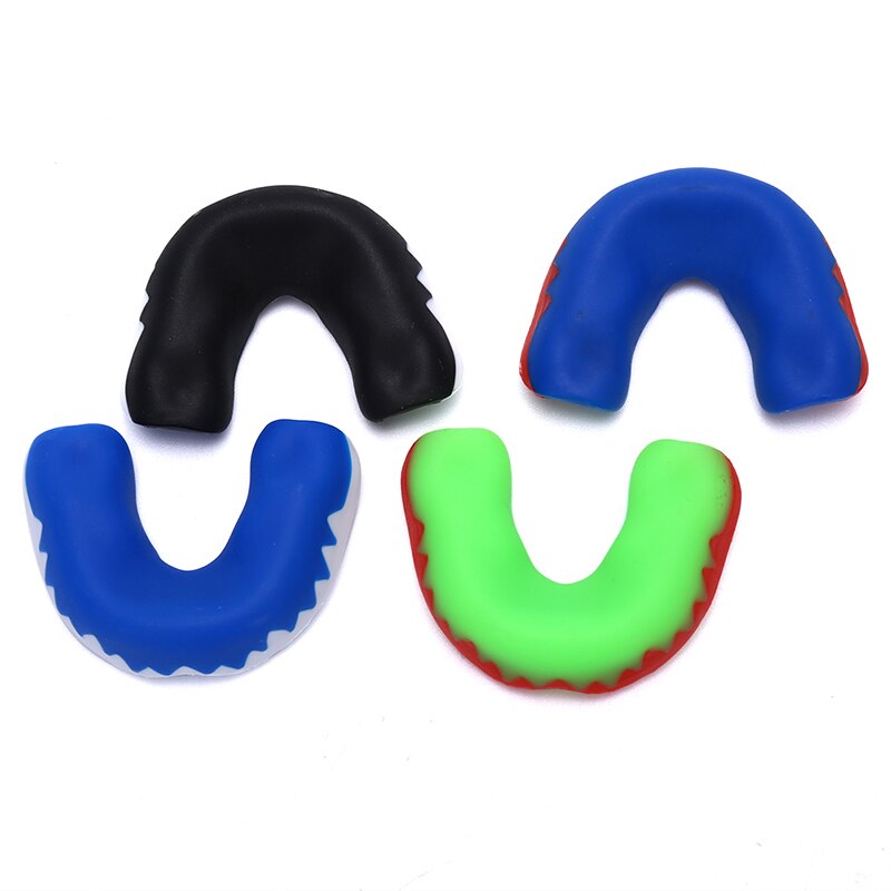 1 PC Mouth Guard Muay Safety Soft EVA Mouth Protective Teeth Guard Sport