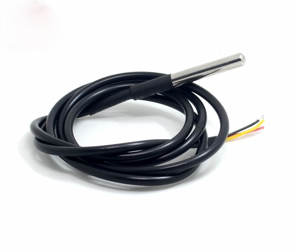 Sonde de température étanche en acier inoxydable DS1820, capteur 18B20 pour Arduino, 1 pièce