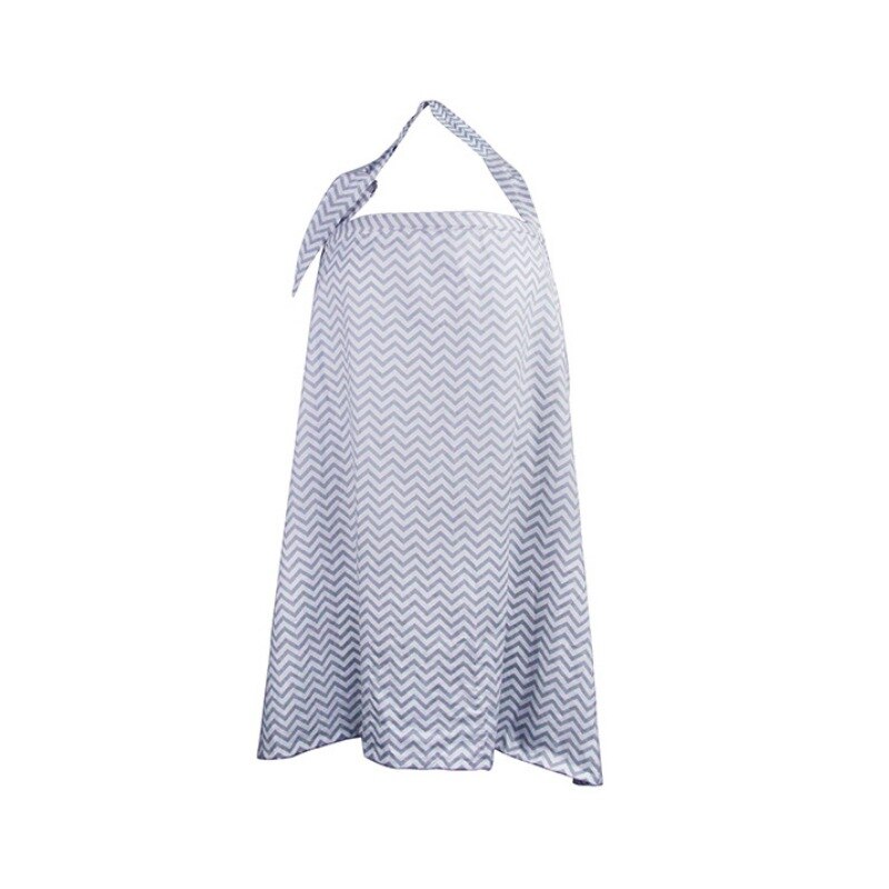 Breathable Baby Feeding Nursing Covers Mum Breastfeeding Nursing Poncho Cover Up Cotton Adjustable Neckline Cover: Default Title