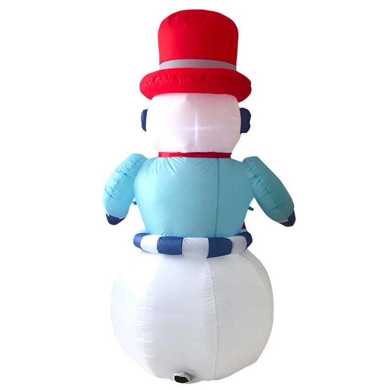 1.8m LED Air Inflatable Christmas Snowman Figure Blower Indoor Outdoor Decor Toy 1XCD