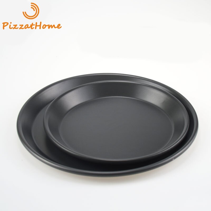 PizzAtHome 6 to 12 inches Pizza Pan Aluminium alloy Pans Non-Stick Baking Dishes Pizza Pan Plates Tray Baking Tool