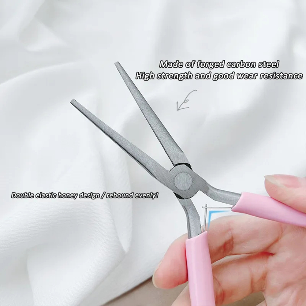 Pinzas para uñas acrílicas, Clips de puntas de extensión de construcción rápida, herramientas de manicura, pinzas para dar forma a las uñas, herramienta de pellizco curvo C, molde de Gel UV