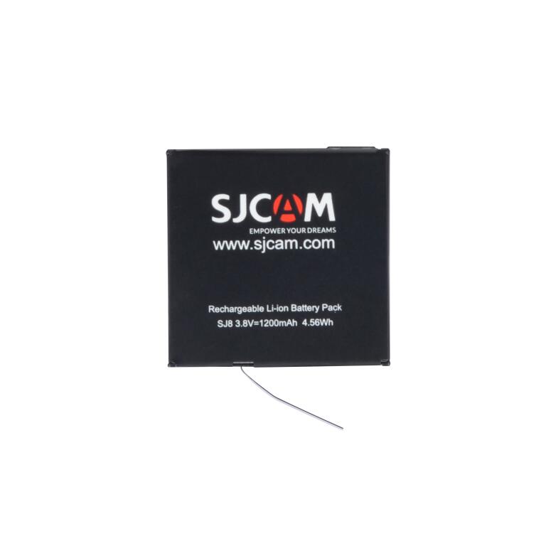 100% originale SJCAM serie SJ8 1200mAh caricabatterie doppio caricabatterie/custodia per accessori per fotocamere SJ8 pro/SJ8 più/SJ8 aria