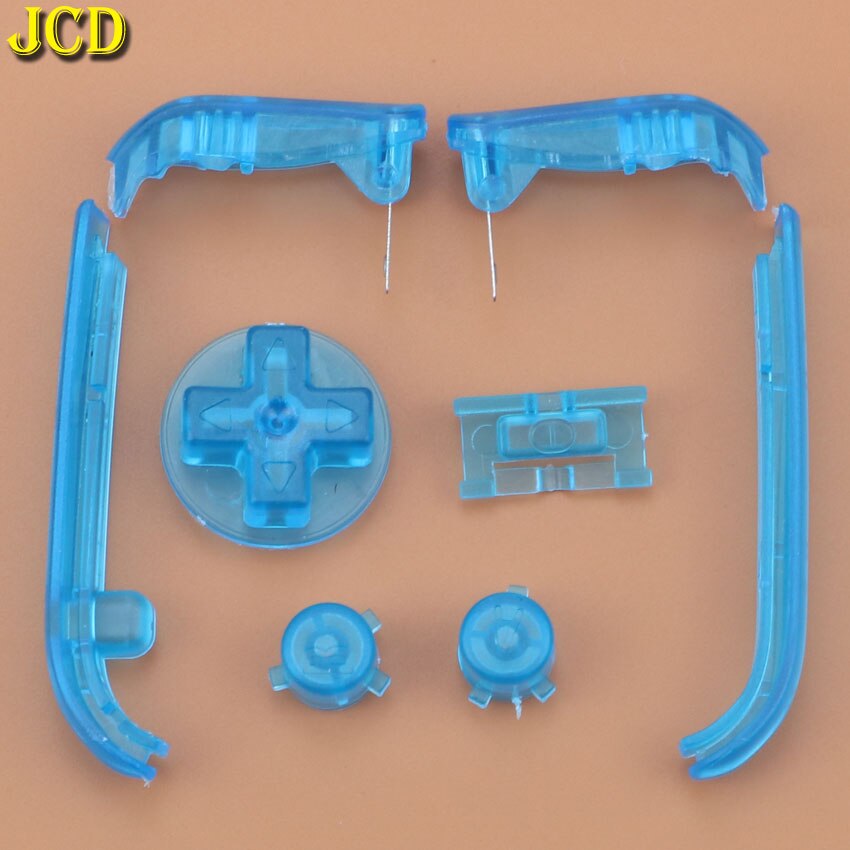 JCD Multi-Color Buttons Keypads L R A B Buttons For Gameboy Advance Buttons Frame For GBA D Pads Power ON OFF Buttons: P