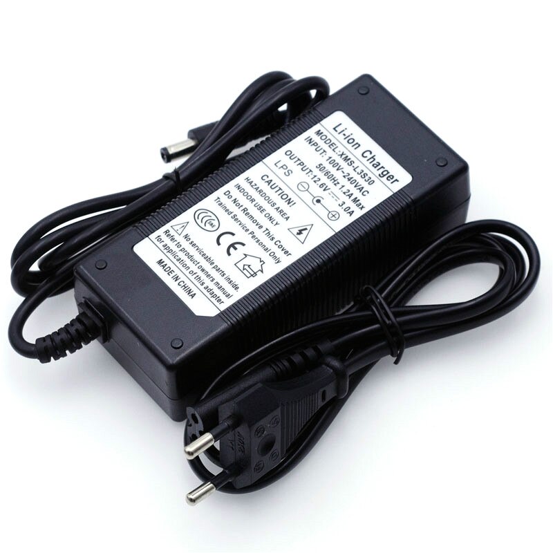 Varicore 12.6v 1a 3a 5a 3 strängar polymer litiumbatteri 18650 laddare 12v nätadapter laddare automatisk avstängning