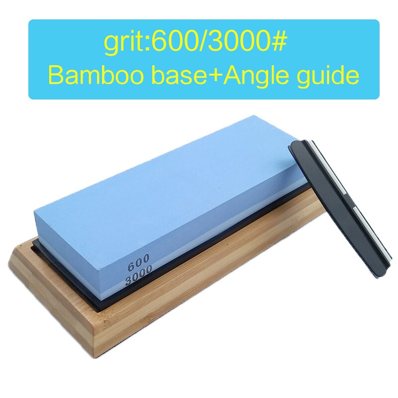 Double-sided Whetstone Set Honing Waterstone 3000 8000 grit grinding Gravel knife sharpener sharpening Whetstone: grit 600 3000 set