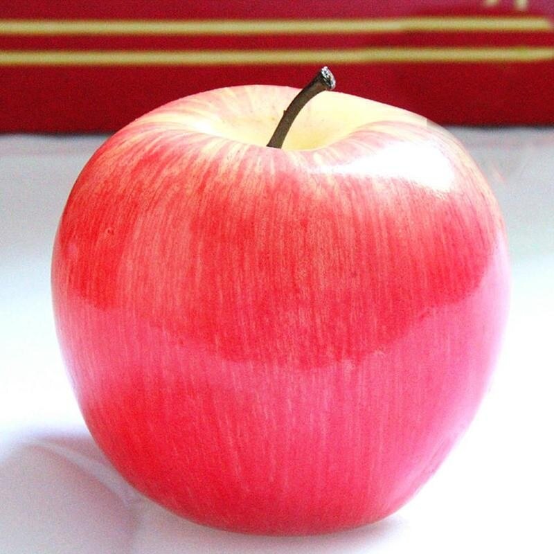 Plastic Simulation Artificial Fruits Watermelon Apple Banana Pear Decoration Peach Orange Lemon Mango Accessories Home Grap S6R7