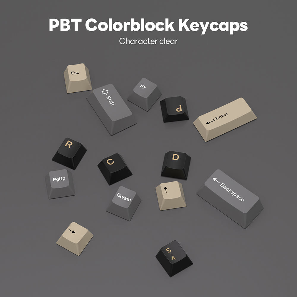 Royal Kludge RK R75 clavier de jeu filaire 80 touches 80% joint rvb rétro-éclairé clavier mécanique remplaçable à avec capuchons de touches MDA PBT