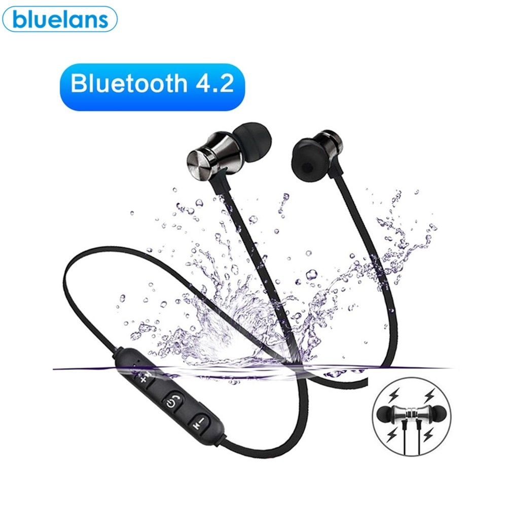 Waterdichte oordopjes met microfoon  xt11 magnetische adsorptie draadloze bluetooth in-ear oordopjes sporthoofdtelefoon