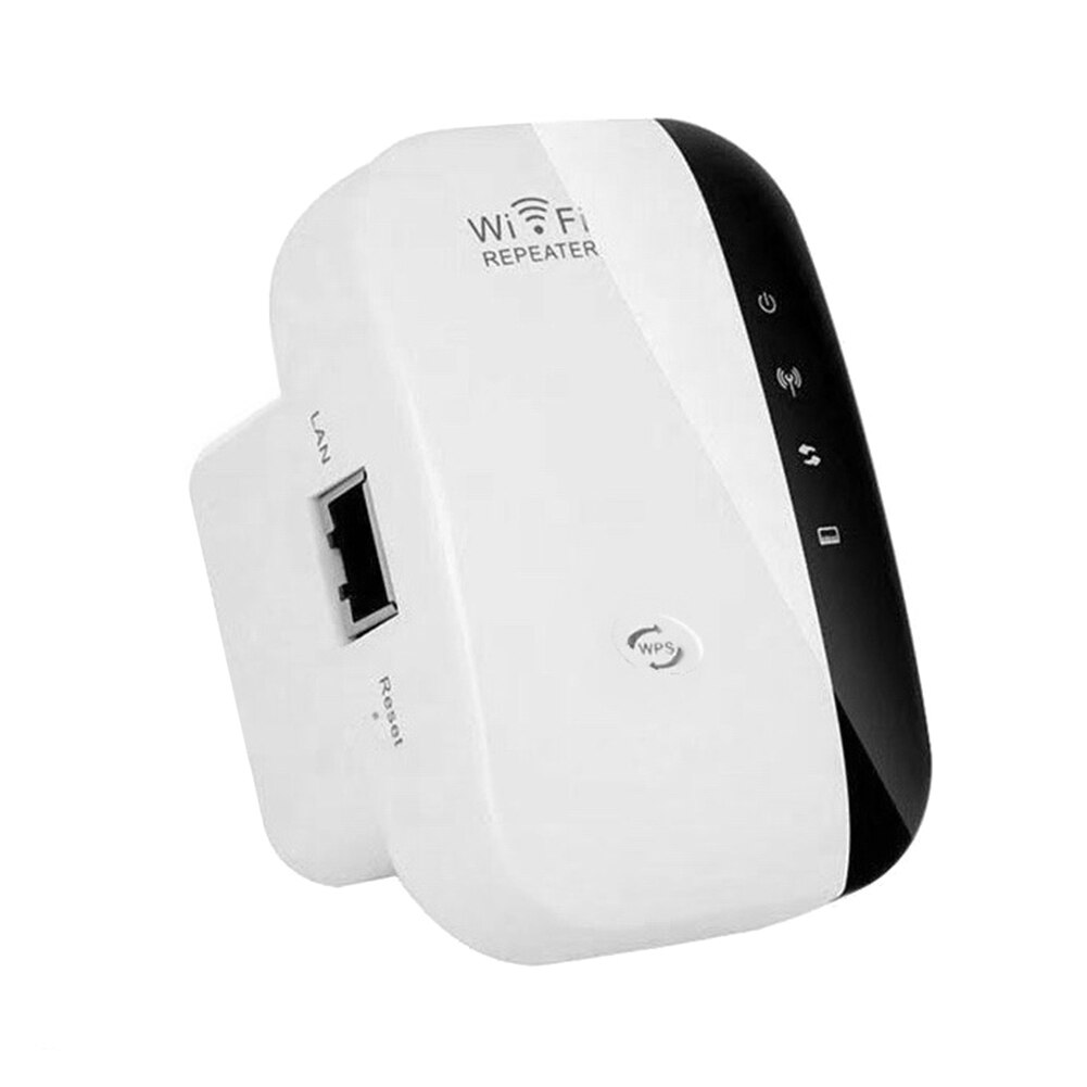 Lange Afstand Draadloze Wifi Repeater 300Mbps Netwerk Signaal Versterker Booster Deel Ondersteunt 2.4 Ghz Wlan Netwerk: White / eu stekker