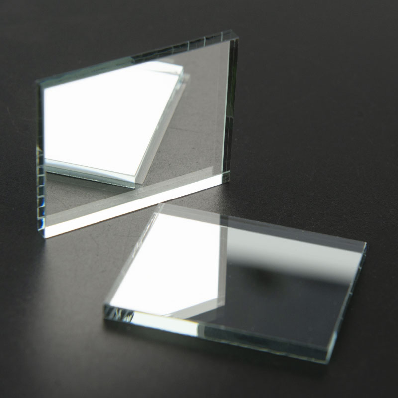 Espejos reflectores ópticos de superficie frontal defectuosos de fábrica, alta reflectividad, espejo de primera superficie, espesor de 1mm, 35x35mm, 6 piezas