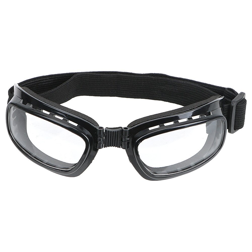 Anti-refleks motocross solbriller sportsskibriller motorcykelbriller vindtæt støvtæt uv-beskyttelse off-road briller: Hvid
