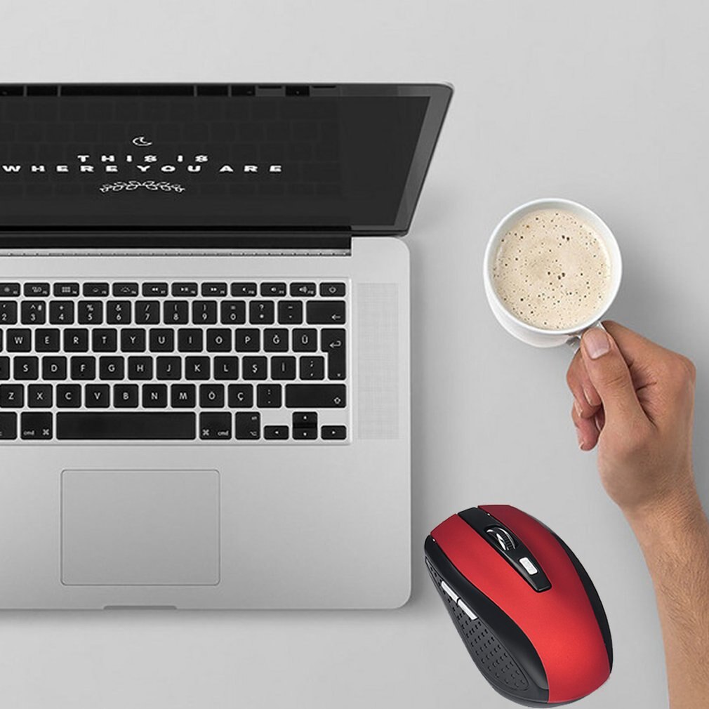 2.4GHz Wireless Gaming Mouse 6 Keys USB Receiver Pro Gamer mice For PC Laptop Desktop Computer Mouse