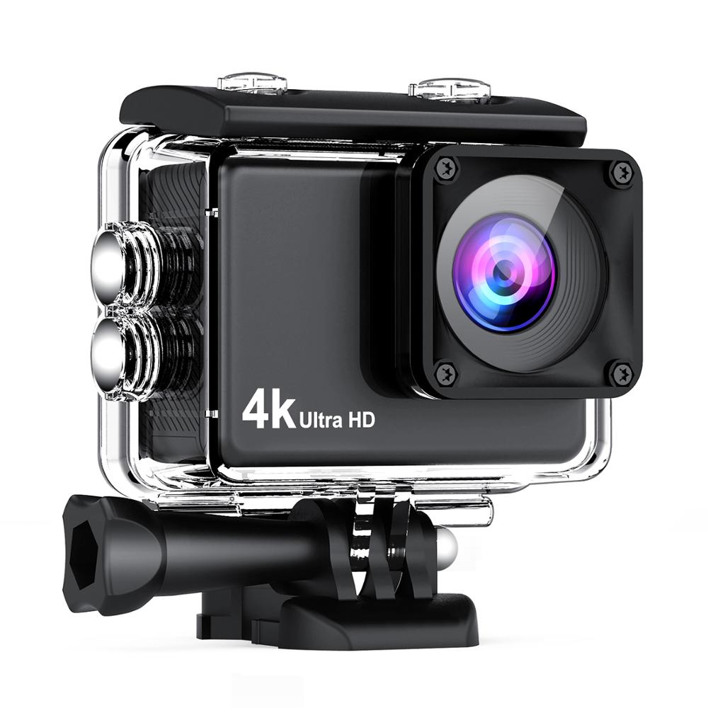 Wimius draussen 4K Aktion Kamera HD 1080P WIFI 2,0 170D Bildschirm Unterwasser Wasserdichte Sport Kamera Video Aufnahme Helm kamera: Ursprünglich Titel