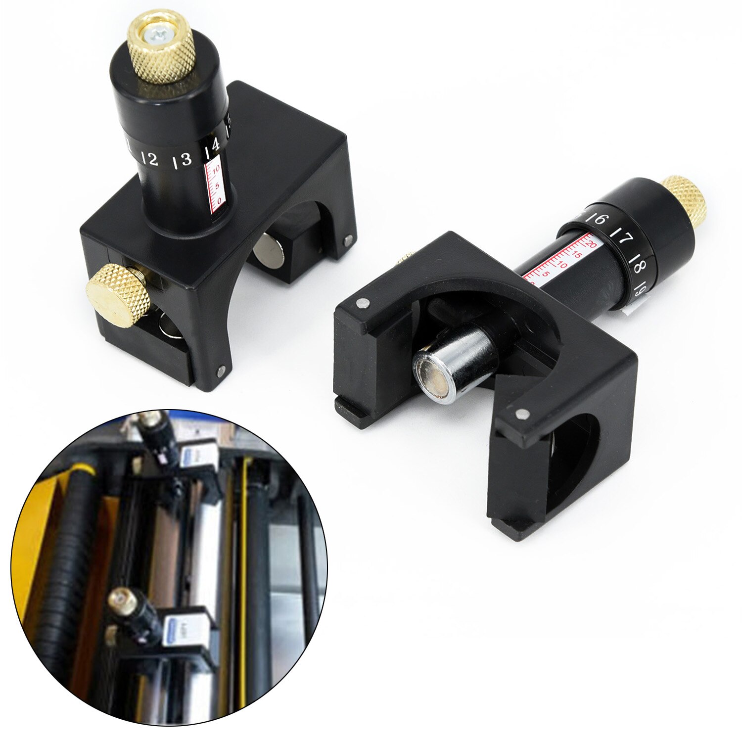 Calibrator Setting Magnetic Adjustable Planer Blade Setting Tool Jig Adjustment Device Woodworking Tool