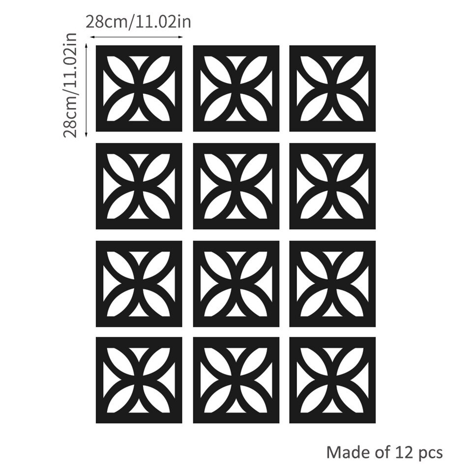Pegatina de espejo de flores de cuatro hojas de hueco para sala de estar, papel tapiz de decoración de dormitorio, calcomanías de espejo acrílico para decoración del hogar, bricolaje