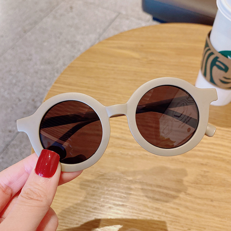 Lunettes de soleil de dessin animé pour enfants, monture en forme d&#39;ours, rondes, pour filles et garçons,: 9