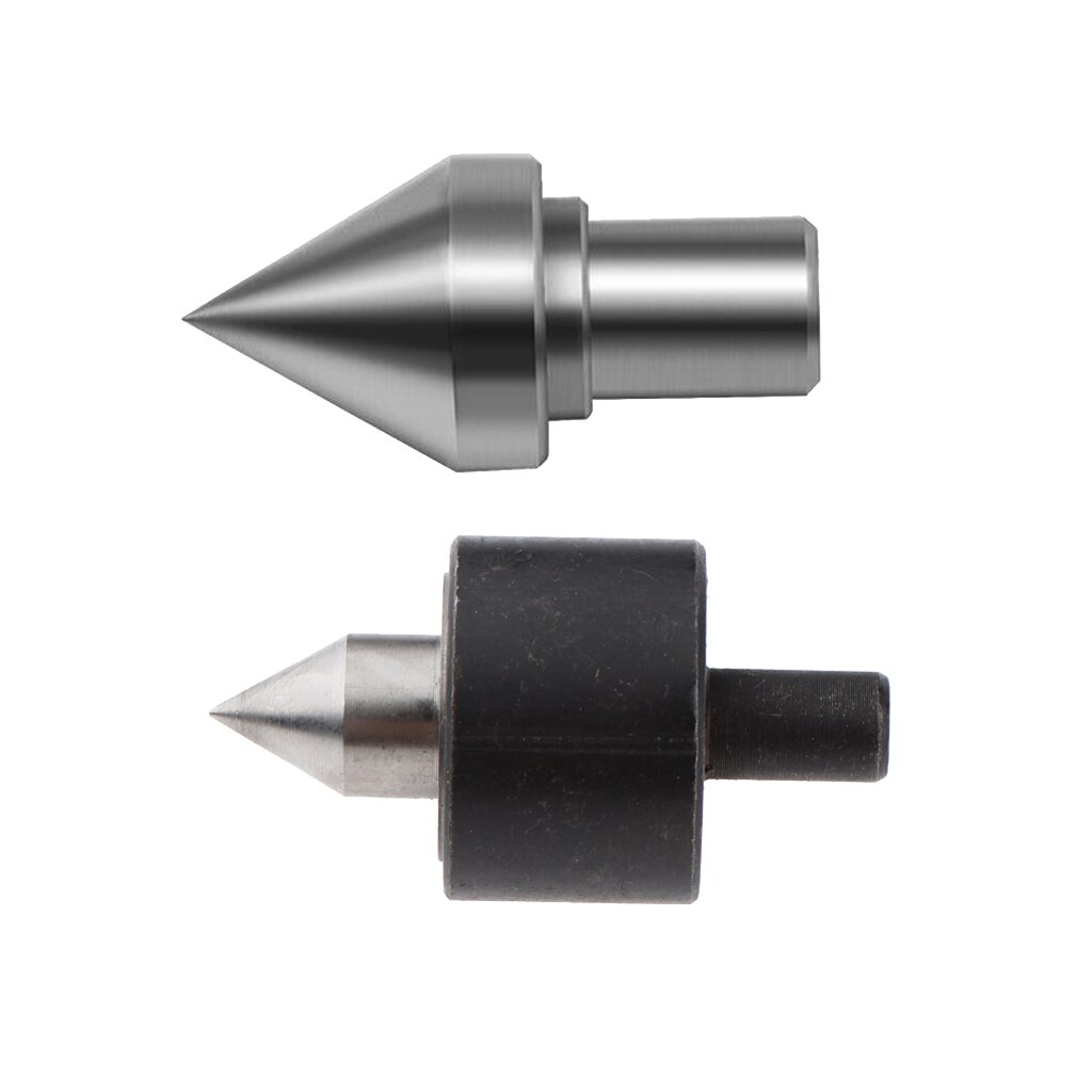 Juego de brocas para torno de madera, accesorios de portabrocas, contrapunto, 2 unidades