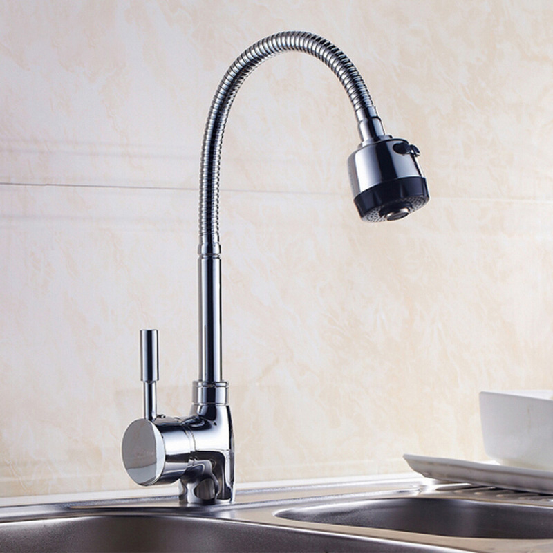 Universal Purification Kitchen Faucets Three-way Filtered Crane For Kitchen Water Filter Tap Sink Mixer Kitchen Faucet Supplies: Blackhead