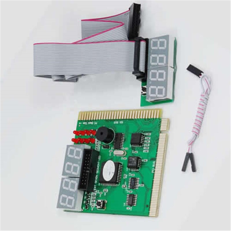 Test de Diagnostic PC ISA PCI, analyseur à 4 chiffres, carte postale,