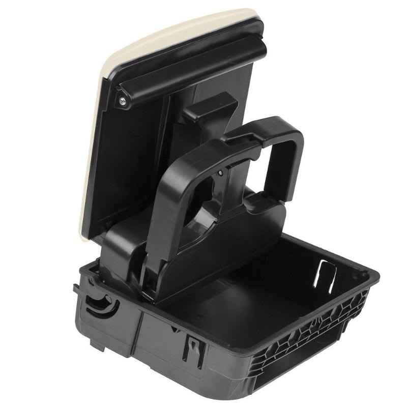 Sentralkonsoll armlen bak kopp drikkeholder for vw jetta golf 6 mk6 bil styling tilbehør flaske koppholder interiør deler