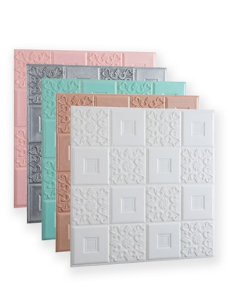 Waterdichte Zelfklevende 3D Stevige Muur Plafond Plafond Decoratieve Muur Schuim Baksteen Behang Vochtwerende Sticker