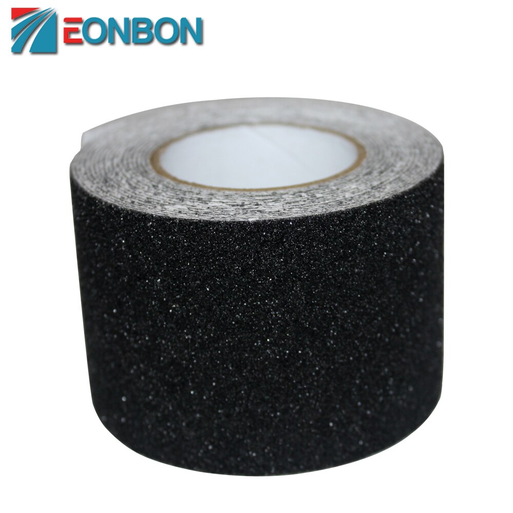 Good 2inx10ft Black Waterproof Anti Skid Grip Tape PVC Anti Slip Safety Warning Tape