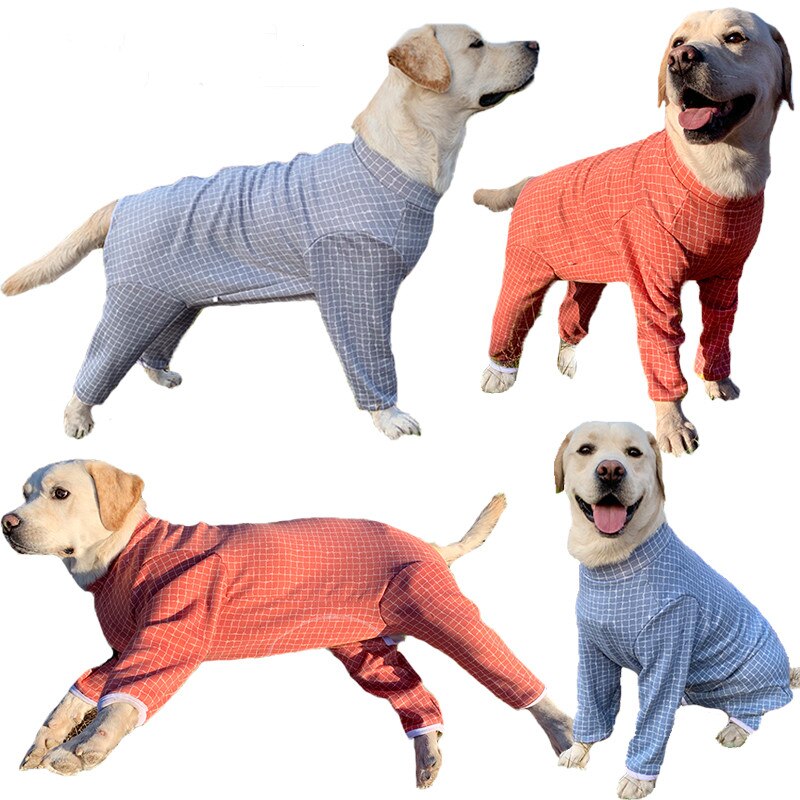 Grote hondenpyjama's, hondenkleding, jumpsuits, hondenkleding, jassen, honden, anti-haaruitval, hondenspullen
