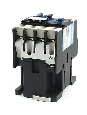 CJX2-2510 35mm DIN Rail Mount 3 Phase AC Contactor 380V Coil 40A