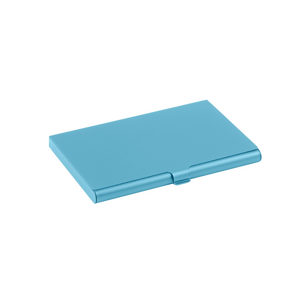 Visitekaarthouder Aluminium Metalen Doos Creditcard Portemonnee Visitekaartje Case Briefpapier Bureau Organizer: 3