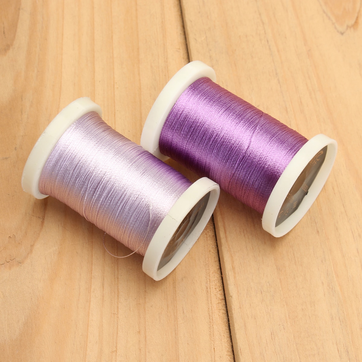 Boîte de 40 couleurs bobines Machine à broder fil à coudre fil à tricoter bobines artisanat broderie fil fil fil Kit bricolage outils de couture