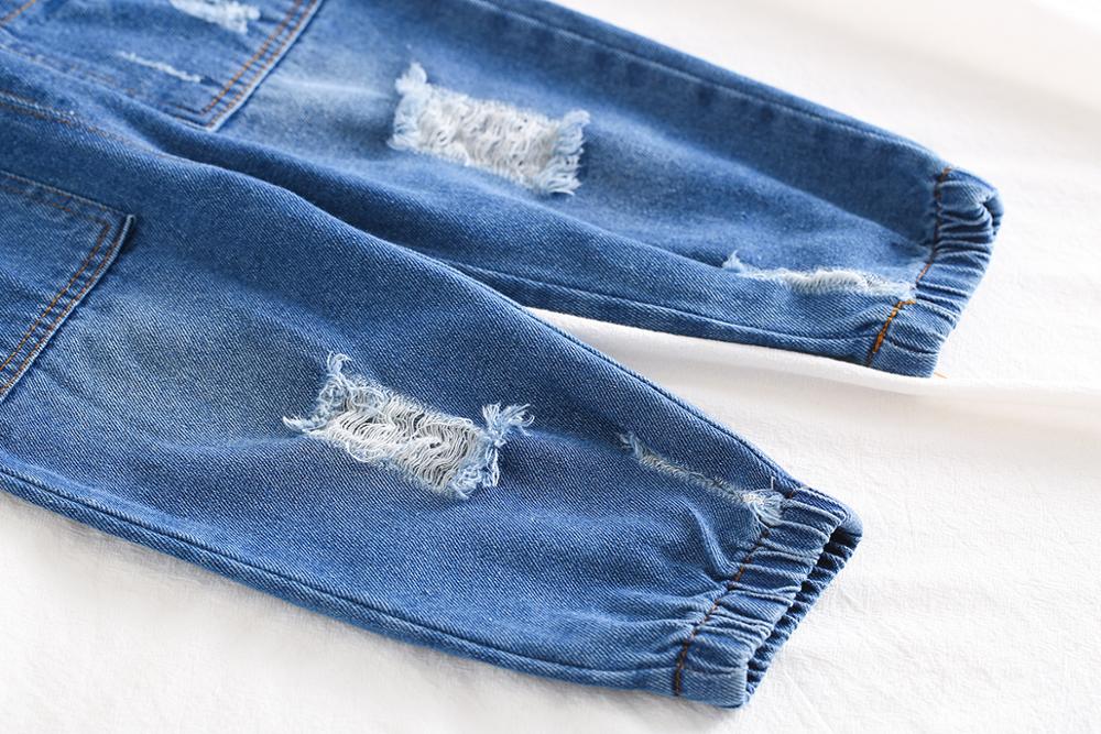 Chumhey – salopette en Denim pour bébés garçons et filles, en coton doux, avec bretelles, pantalon en jean, vêtements pour enfants, 1-4T