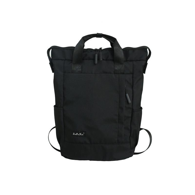 lässig Frauen Rucksack Oxford Rucksack Neue Wasserdichte Schule Tasche Für Teenager Mädchen Große Kapazität Schulter Tasche Mochilas Rucksack: Schwarz