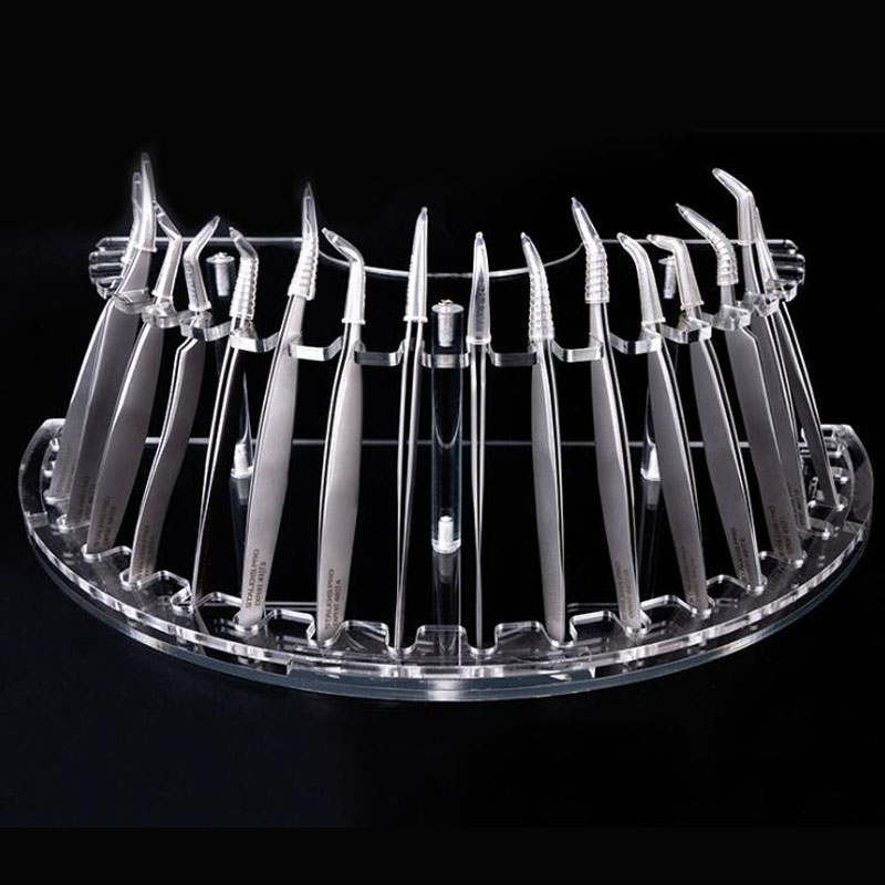 Wimper pincet opbergstandaard, wimper extension pincet organizer, schoonheids- en make-uptool