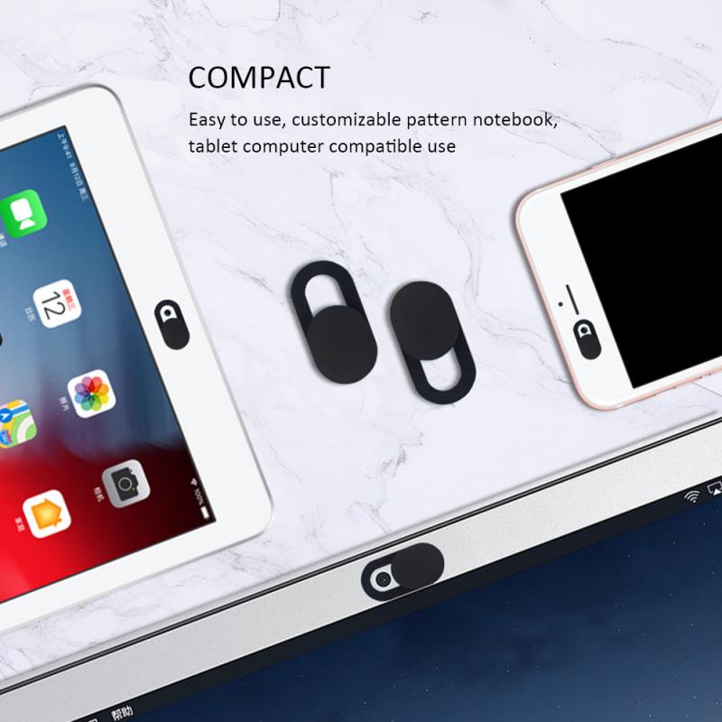 Metal Antispy Camera Lens Privacy Protection Patch Protection Cover WebCam Cover For Web Laptop PC Macbook Tablet Camera Lenses
