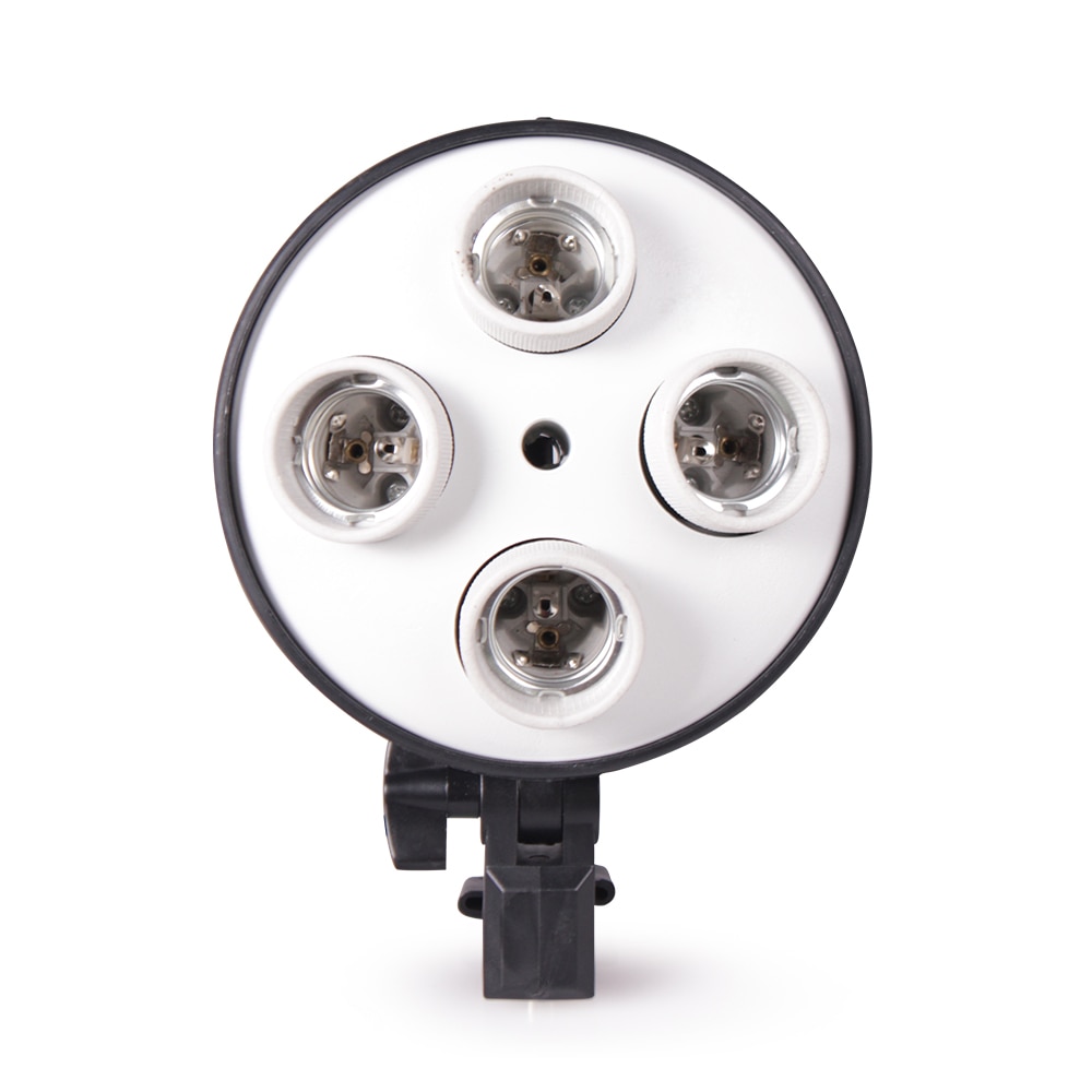 Fotografie Studio E27 Vier Socket Lamphouder Saving Light Bulb Holder Photo Studio Accessoires